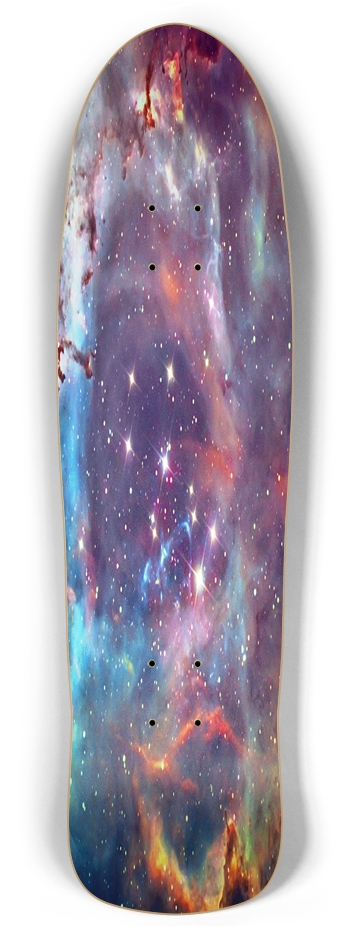 Custom Skateboard Space #02 Retro Rocket