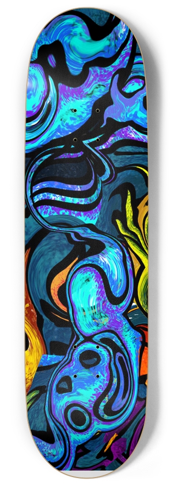 Custom Skateboard Artwork #0007 9 Inch Skateboard