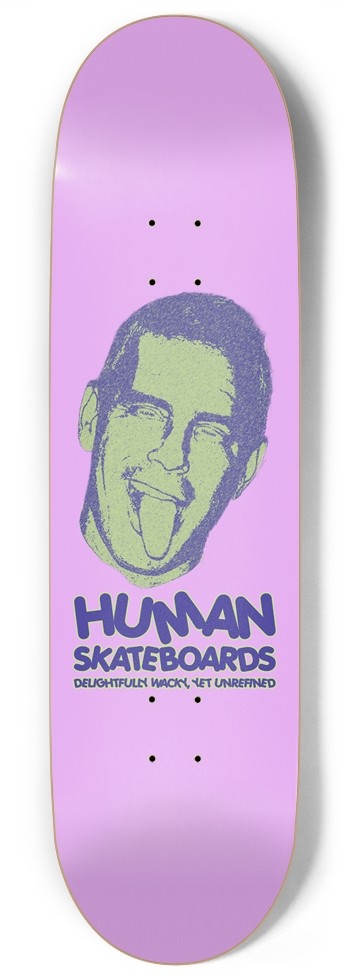 Delightfully Wacky 9 Inch Skateboard