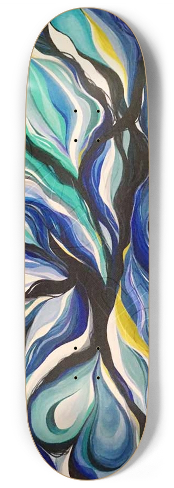 Custom Skateboard Artwork #0003 9 Inch Skateboard