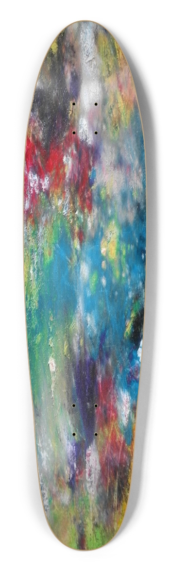 Longboard Shape Artwork #0002 Longboard Shape