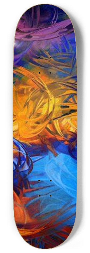 Custom Skateboard Artwork #0009 9 Inch Skateboard