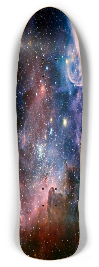 Custom Skateboard Space #03 Retro Rocket