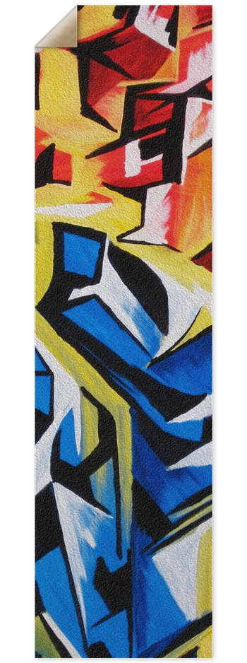 Custom Griptape Artwork #0005 9 x 33 Inch Griptape