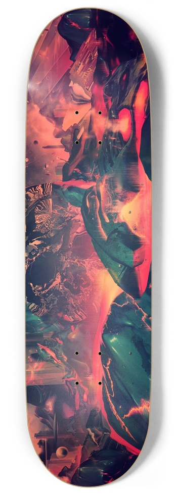Custom Skateboard Artwork #0010 9 Inch Skateboard
