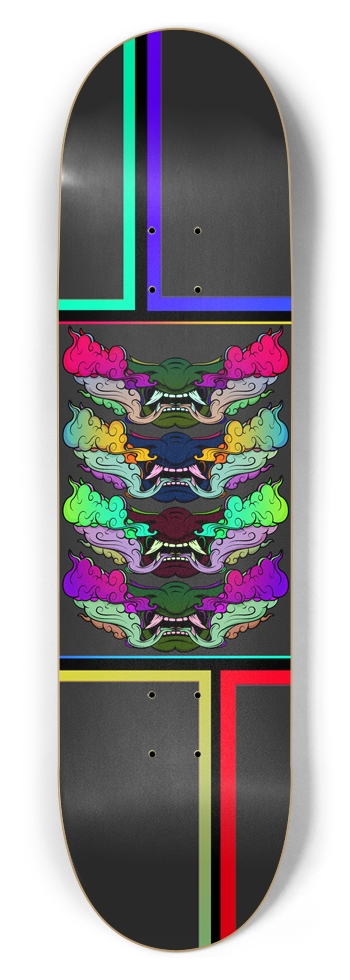 8.5 MASK DECK 8-1/2 Skateboard Deck