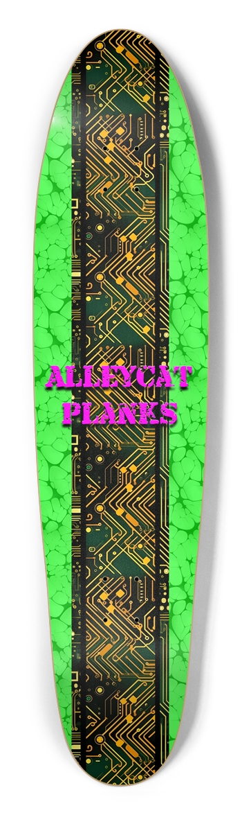 Alleycat Planks Board 6 Longboard Longboard Shape