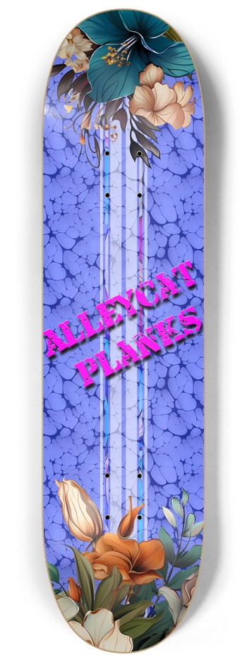 Alleycat Planks 2 Skateboard 8-1/4 Skateboard Deck