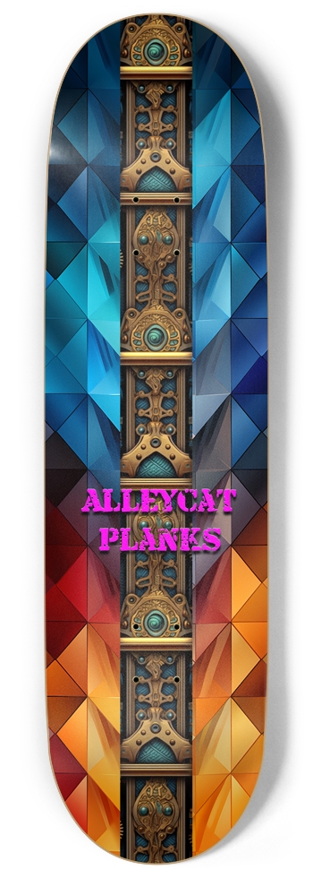 Alleycat Planks 7 Skateboard 9 Inch Skateboard