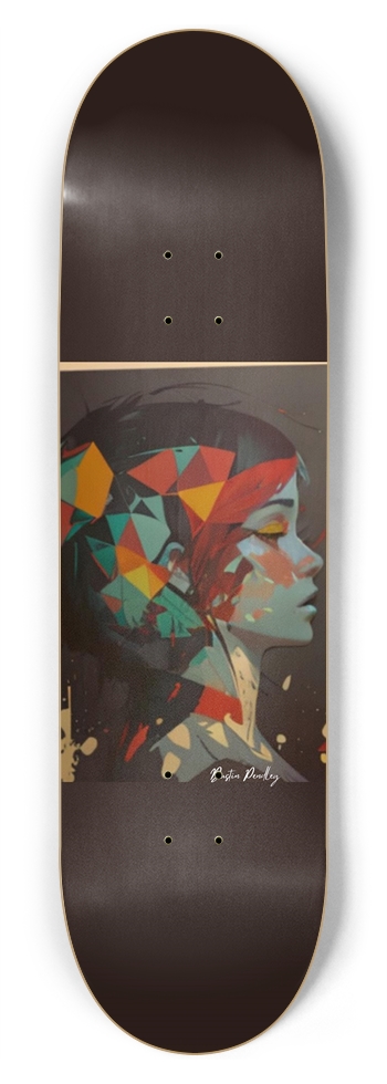 8.75 - DP Customs & Art 001 8-3/4 Inch Skateboard