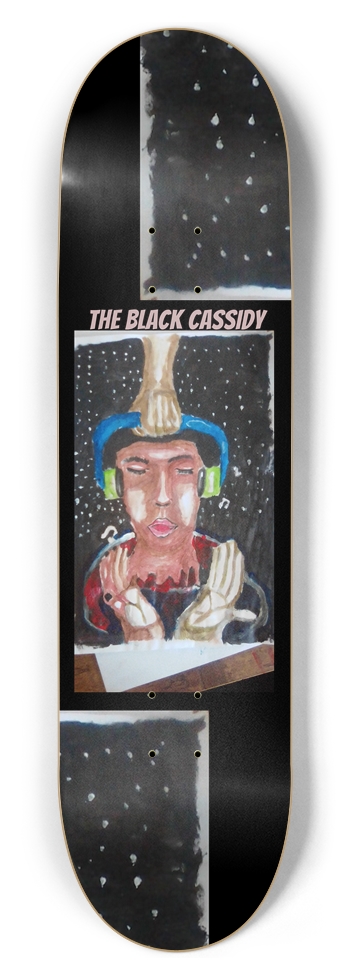 8.5 Heart on Fire 8-1/2 Skateboard Deck