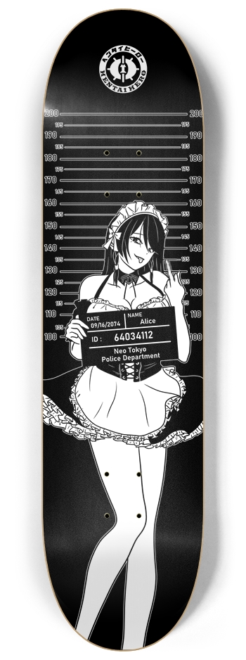Alice 8-1/4 Skateboard Deck