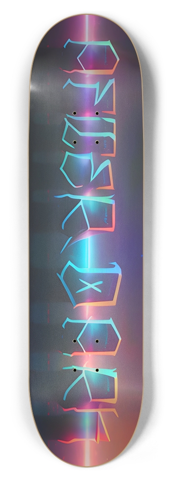 AD Logo Thin 8-1/2 Skateboard Deck