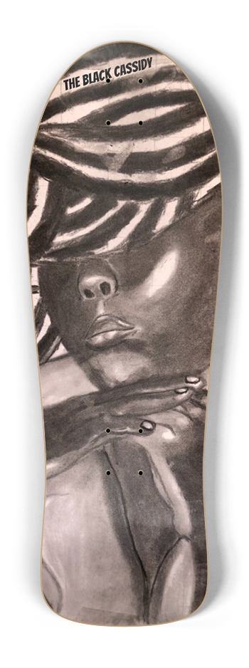 The Black Cassidy - Pool Deck Old School Shape