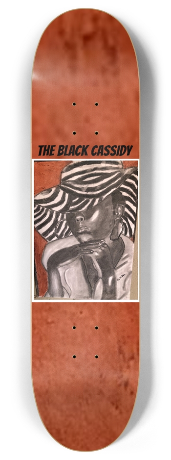 8.0 The Black Casidy 2 8 Inch Skateboard Deck