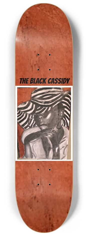 8.25 The Black Casidy 2 8-1/4 Skateboard Deck
