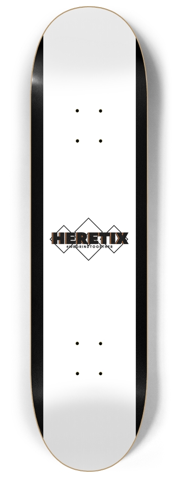 8.25 HRTX - We Grind Together 8-1/4 Skateboard Deck