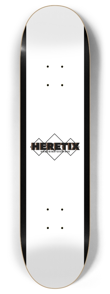 8.0 HRTX - We Grind Together 8 Inch Skateboard Deck