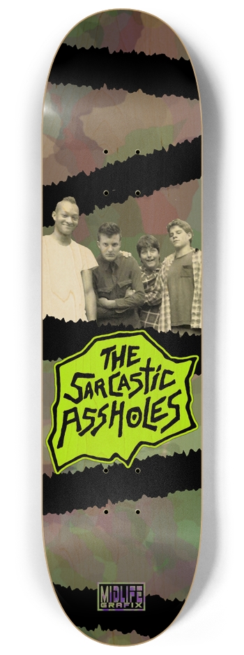 T.S.A. Young Punks Group Deck 8-1/4 Skateboard Deck