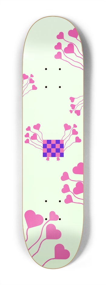 7.25 x 29 Kids Deck - By Macey my 7 year old 7-1/4 Mini/Kid Skateboard