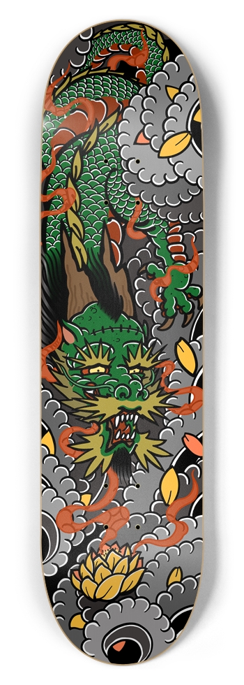 FRANKENDRAGON Skateboard 8-1/2 Skateboard Deck