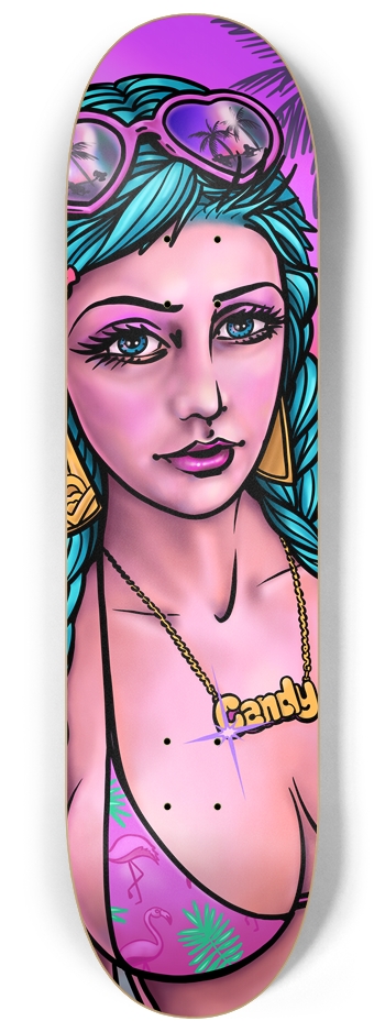 CANDY Skateboard 8-1/4 Skateboard Deck