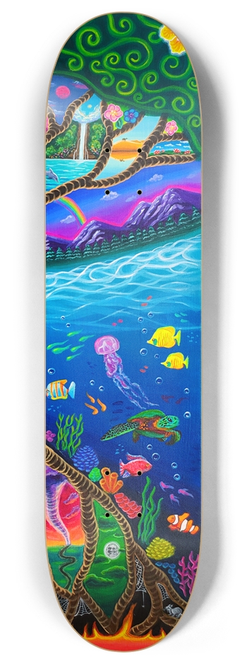 8.0 Becca Lennon Ray - Journey 3/3 8 Inch Skateboard Deck