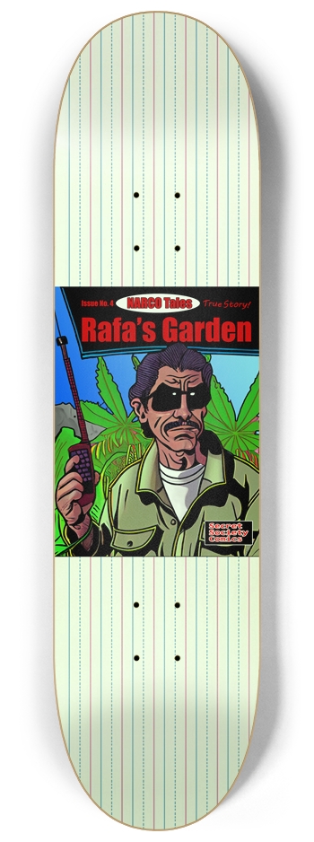 Rafa's Garden - Skate Deck 8-1/4 Skateboard Deck