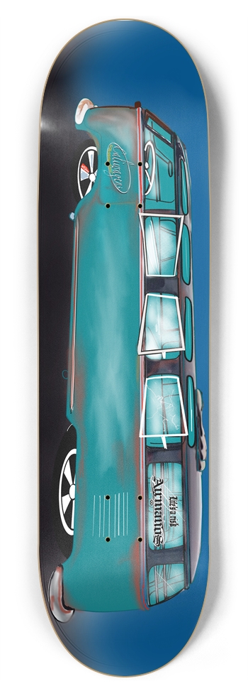 Bus sketch 8-3/4 Inch Skateboard