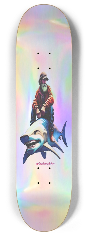 8.0 - DP Shark 8 Inch Skateboard Deck