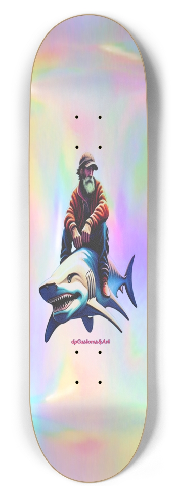 8.5 - DP Shark 8-1/2 Skateboard Deck