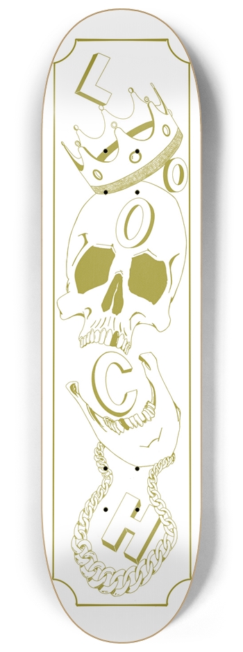 Golden touch 8-1/4 Skateboard Deck