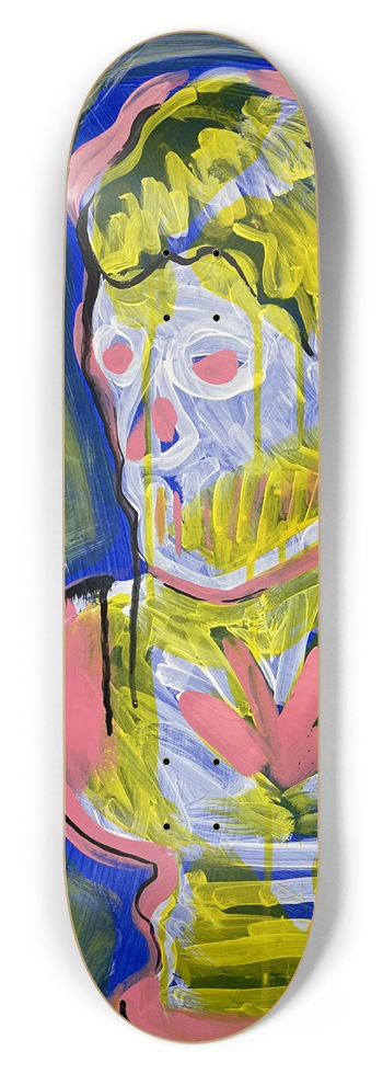 8.5 EMPEROR SKELETON 8-1/2 Skateboard Deck