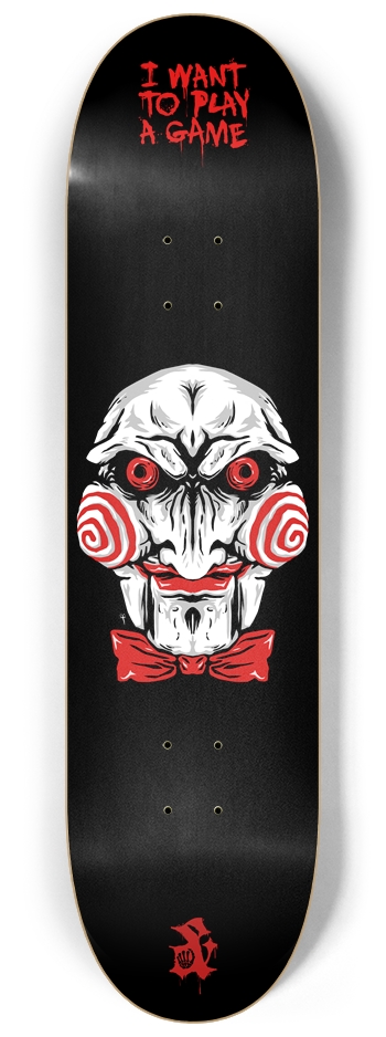 I want to play a game 8-1/4 Skateboard Deck