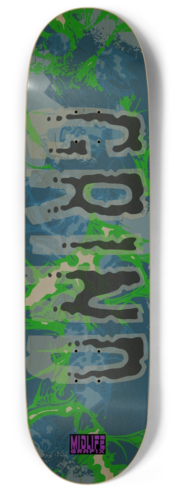 Smif's Grind Master wide popsicle 9 Inch Skateboard