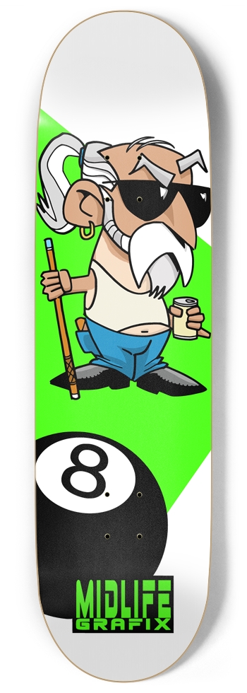 Smif's Pool Shark 9 Inch Skateboard