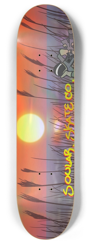 Soular Skate Beach Bum Guy 8 Inch Skateboard Deck