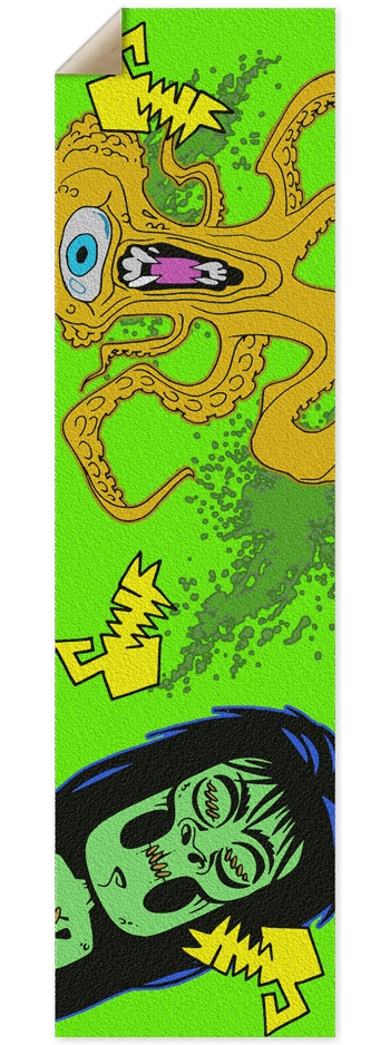 Smif's Shreeki-Madness Griptape- Standard size 9 x 33 Inch Griptape