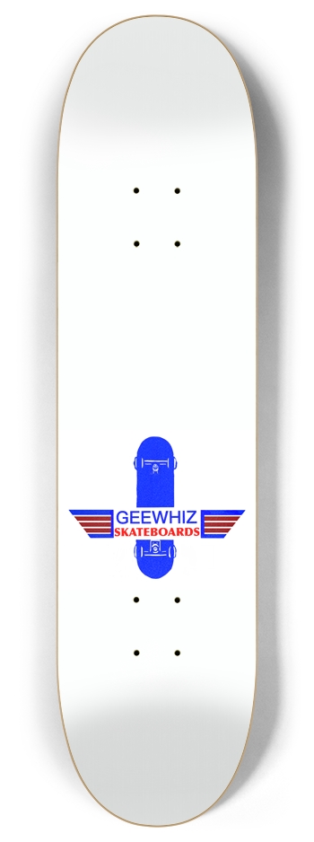 GEEWHIZ I was inverted 8 Inch Skateboard Deck