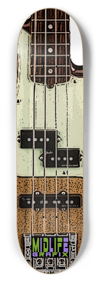 Smif's Bass Board 8-1/2 Skateboard Deck