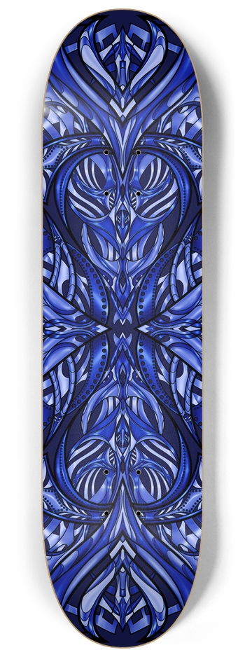 Art Graphix Purple No.16  8.25” x 32” 8-1/4 Skateboard Deck