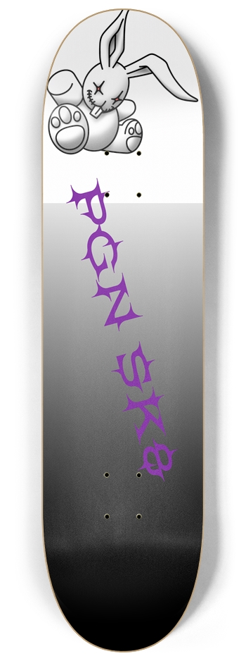 Mack Rabbit 2 8-1/4 Skateboard Deck