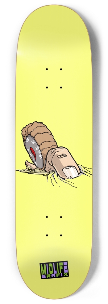 Smif's Slow Toe Wide Deck 9 Inch Skateboard