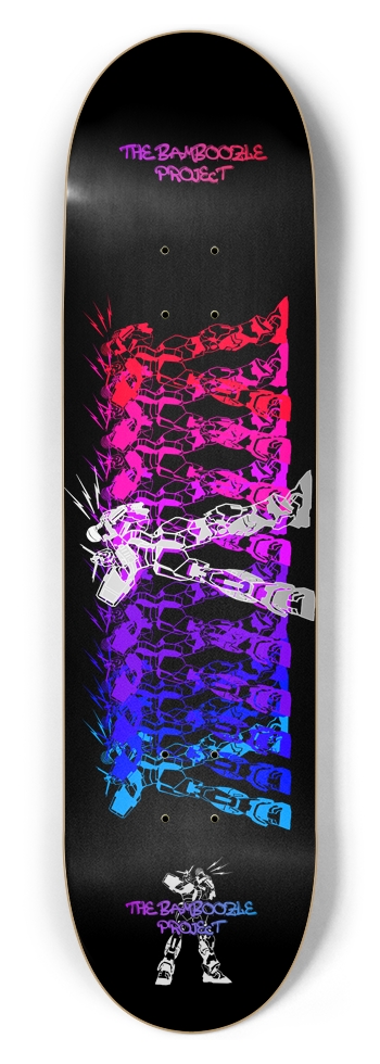 Robot Karaoke 2.0 Deck Size 8.5 8-1/2 Skateboard Deck