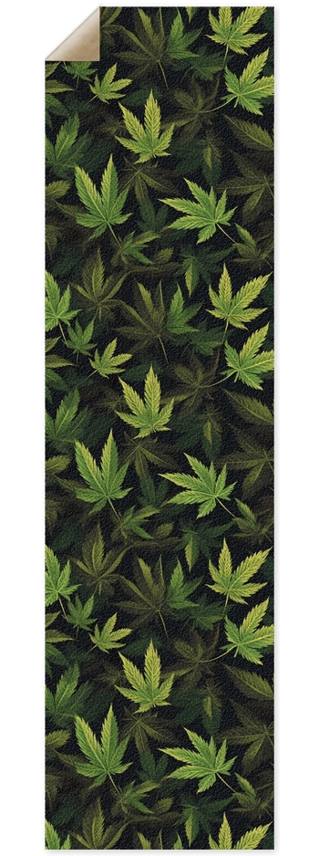Cannabis Leaf Custom Griptape 9 x 33 Inch Griptape