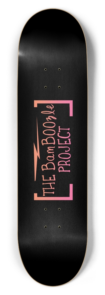 Bamboozle Project Rose' Logo Deck - 8.5 8-1/2 Skateboard Deck