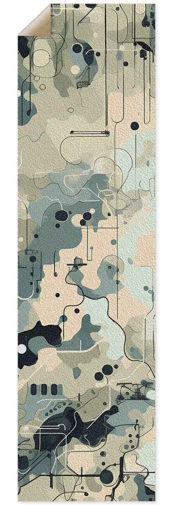 Urban Camo Custom Griptape 10 x 36 Inch Griptape