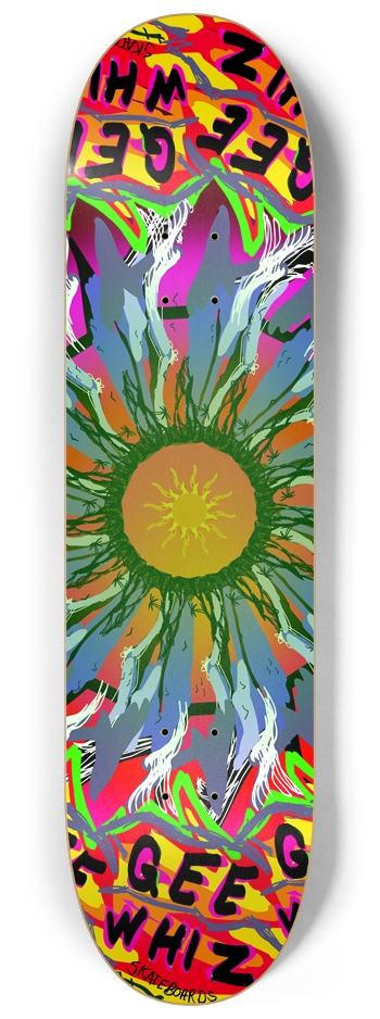 GEEWHIZ Tidal Forces 8-1/4 Skateboard Deck