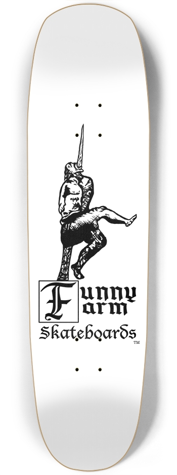 Impaled Guy Logo (Square Nose) - 8.75" X 33.25"