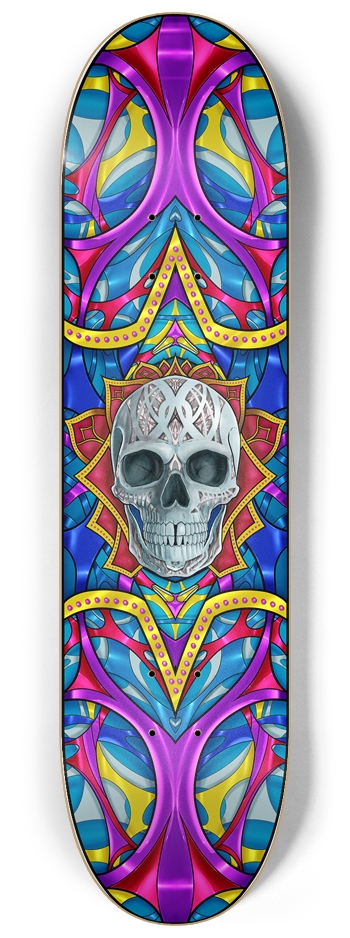 Blitz Skull 8.25” x 32” 8-1/4 Skateboard Deck
